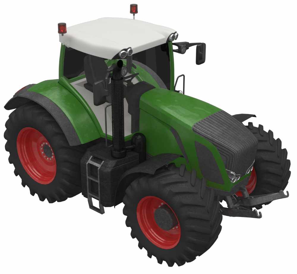 Tractor in agriculture with AI cameras from WorkWarn to protect workers Tractors in agriculture with ai cameras from workwarn to protect workers